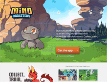 Tablet Screenshot of minomonsters.com